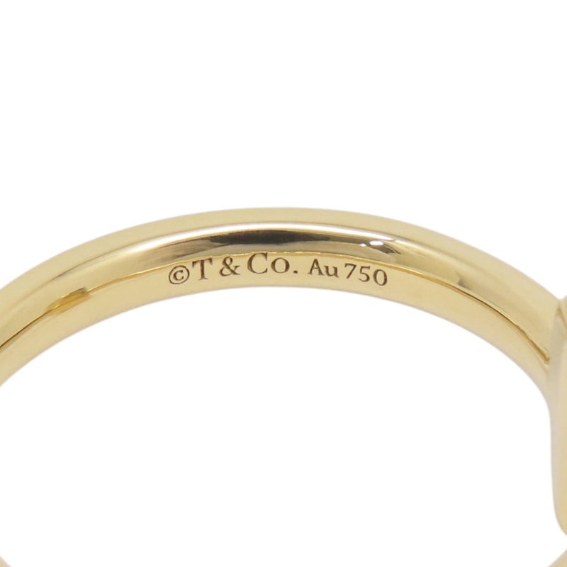 ティファニー リング Tワン ナロー リング K18YGイエローゴールド サイズ約13号 Tiffany&Co. 指輪 ジュエリー