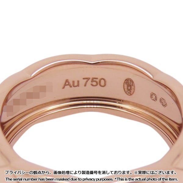 シャネル リング ココ クラッシュ コレクション ミディアム K18PGピンクゴールド リングサイズ47 J10817 CHANEL 指輪
