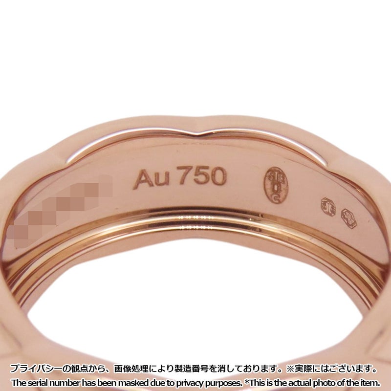 シャネル リング ココ クラッシュ コレクション ミディアム K18PGピンクゴールド リングサイズ47 J10817 CHANEL 指輪