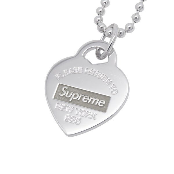 ティファニー ネックレス リターントゥ ティファニー ハート タグ ペンダント SV925シルバー Tiffany&Co. シュプリーム コラボ