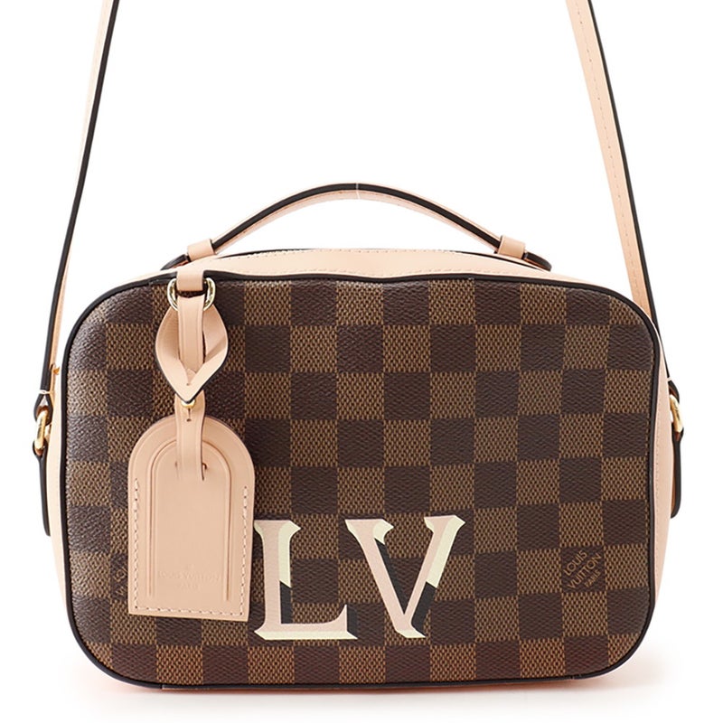 ルイヴィトン ショルダーポーチ ダミエ・エベヌ サンタモニカ N40179 LOUIS VUITTON