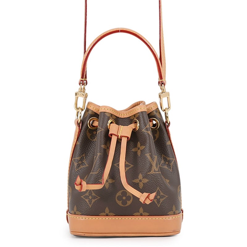 ルイヴィトン ハンドバッグ モノグラム ナノ・ノエ M81266 LOUIS VUITTON 2wayショルダーバッグ