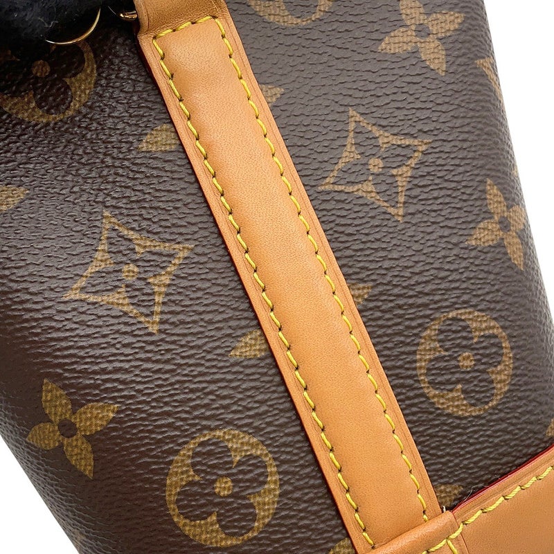 ルイヴィトン ハンドバッグ モノグラム ナノ・ノエ M81266 LOUIS VUITTON 2wayショルダーバッグ