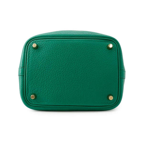 エルメス ピコタンロックPM ヴェールヴェルティゴ/ゴールド金具 トリヨンクレマンス A刻印 HERMES