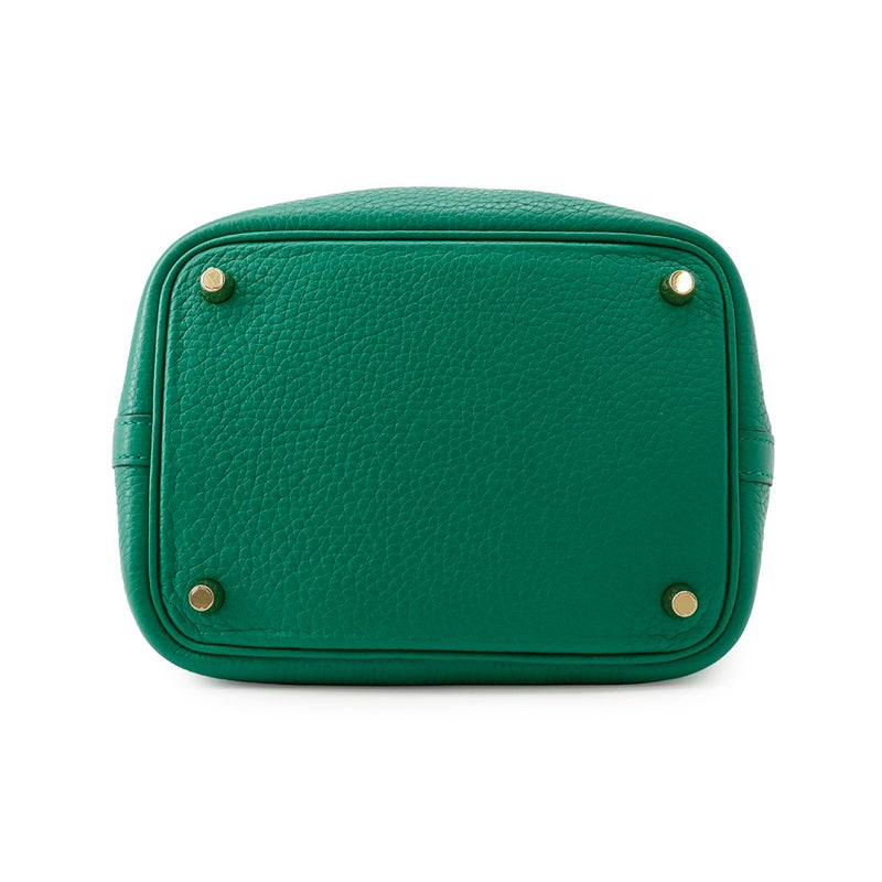エルメス ピコタンロックPM ヴェールヴェルティゴ/ゴールド金具 トリヨンクレマンス A刻印 HERMES