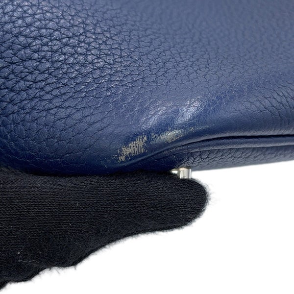 エルメス ハンドバッグ ピコタンロックPM ブルーサフィール/シルバー金具 トリヨンクレマンス □R刻印 HERMES トートバッグ