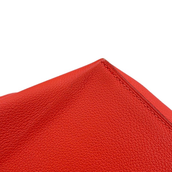 エルメス ショルダーバッグ リコル17 ルージュトマト/テール/ホワイト/シルバー金具 エバーカラー HERMES