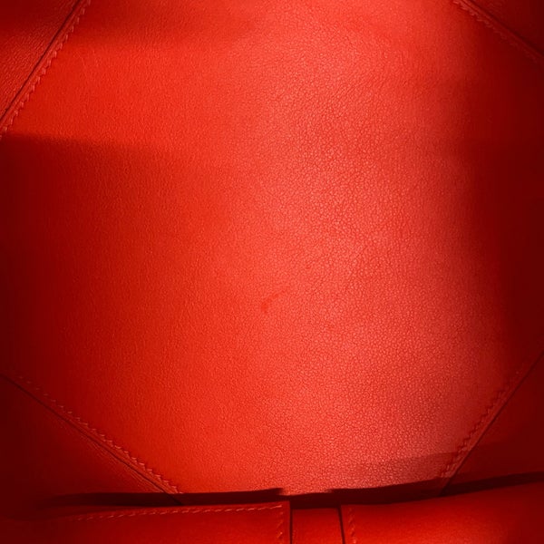 エルメス ショルダーバッグ リコル17 ルージュトマト/テール/ホワイト/シルバー金具 エバーカラー HERMES