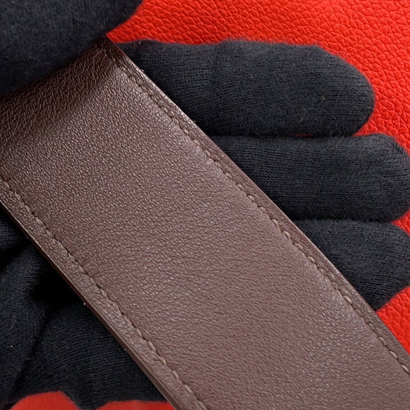 エルメス ショルダーバッグ リコル17 ルージュトマト/テール/ホワイト/シルバー金具 エバーカラー HERMES