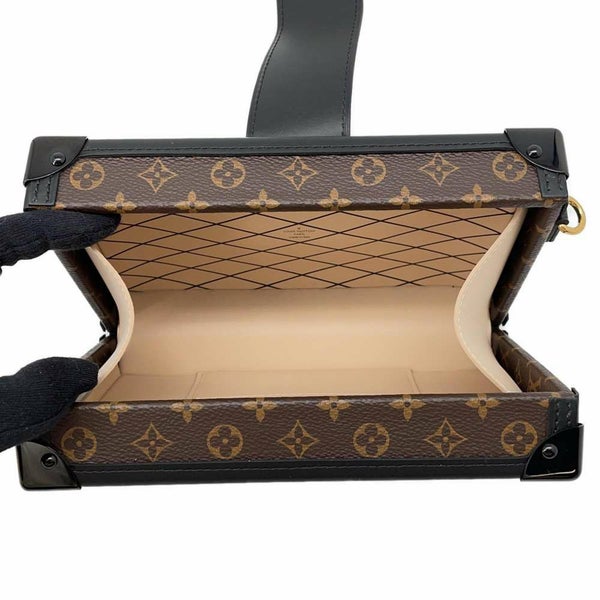 ルイヴィトン ショルダーバッグ モノグラム プティット・マル M44199 2wayショルダー トランク クラッチ ブラック