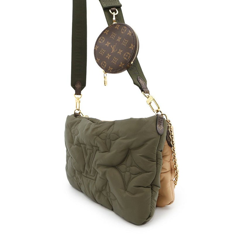 ルイヴィトン ショルダーバッグ モノグラム LVピロー マキシ ミュルティ・ポシェット・アクセソワール M58977 LOUIS VUITTON