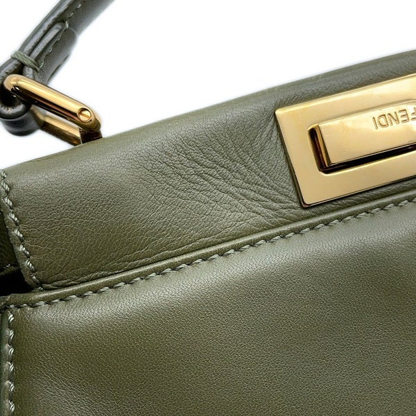 フェンディ ハンドバッグ ミニ ピーカブー レザー 8BN244 FENDI バッグ ショルダーバッグ