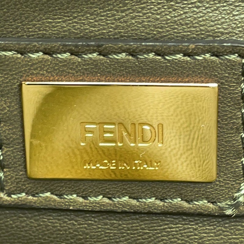 フェンディ ハンドバッグ ミニ ピーカブー レザー 8BN244 FENDI バッグ ショルダーバッグ