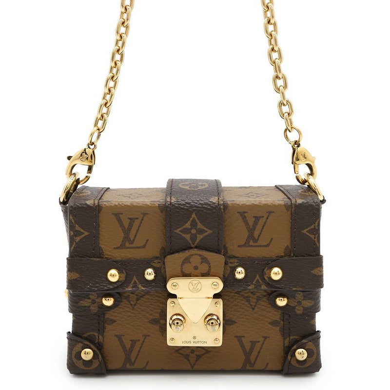ルイヴィトン チェーンショルダーバッグ モノグラム・リバース エッセンシャル・トランク M68575 LOUIS VUITTON