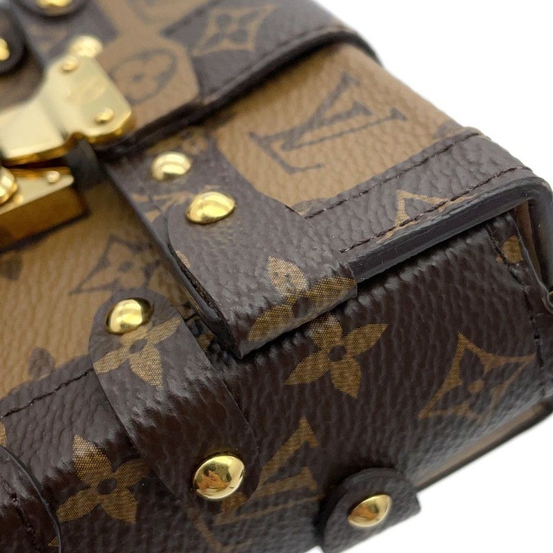 ルイヴィトン チェーンショルダーバッグ モノグラム・リバース エッセンシャル・トランク M68575 LOUIS VUITTON