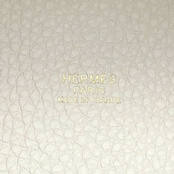 エルメス ハンドバッグ ピコタンロックPM グリスペール/ゴールド金具 トリヨンクレマンス W刻印 HERMES トートバッグ