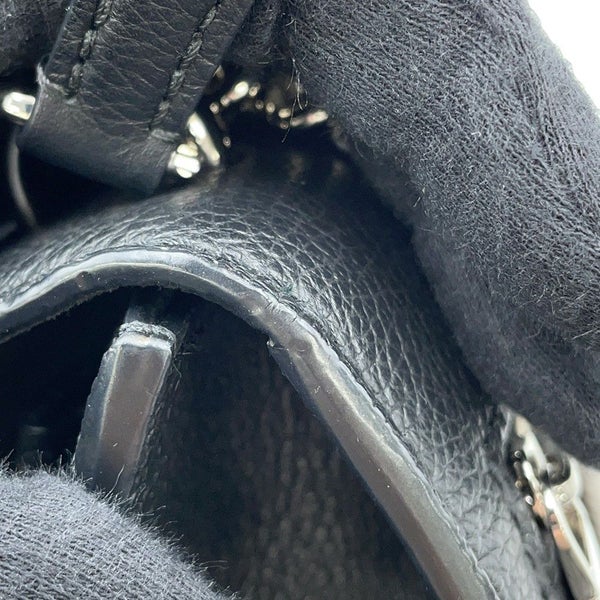 ルイヴィトン チェーンショルダーバッグ ソフトカーフレザー マイロックミー・チェーン M51418 LOUIS VUITTON ブラック 黒