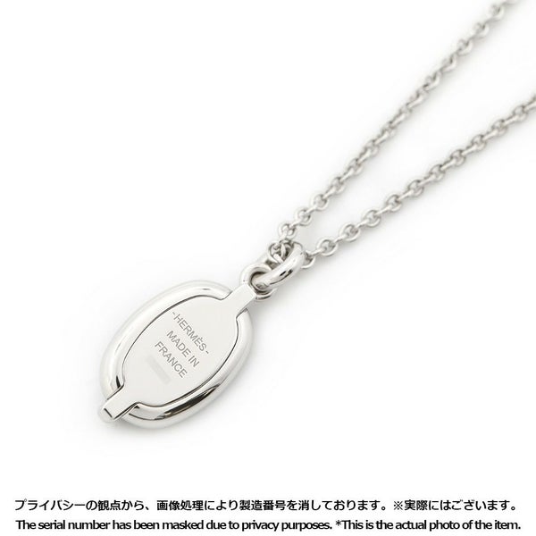 エルメス ネックレス ペンダント ミニ・マイヨン PM HERMES アクセサリー 黒