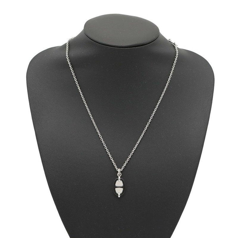 エルメス ネックレス ペンダント ミニ・マイヨン PM HERMES アクセサリー 黒