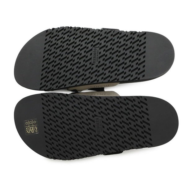 エルメス サンダル シプレ シェーブル シェーヴル・ヴェロア・テュフテ レディースサイズ38 HERMES 靴