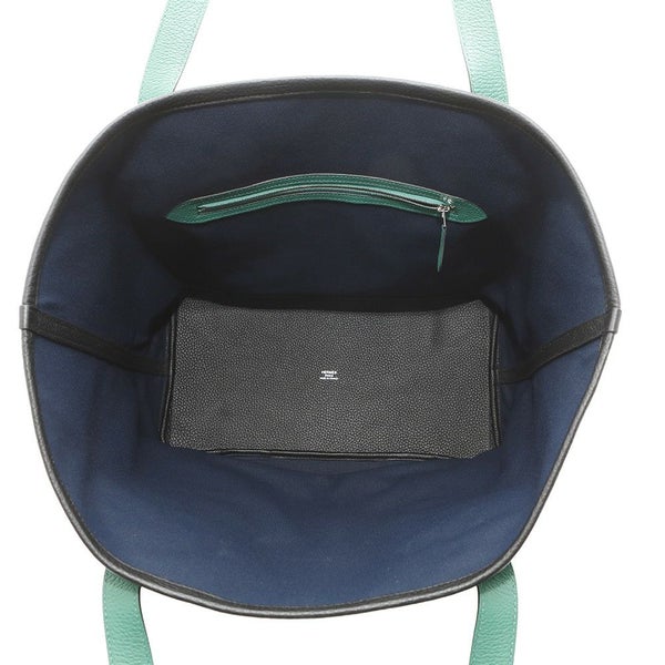 エルメス トートバッグ ピュール サングルマリン/ヴェールヴェルティゴ トワルミリタリー/トリヨンクレマンス/サングルウーリー U刻印