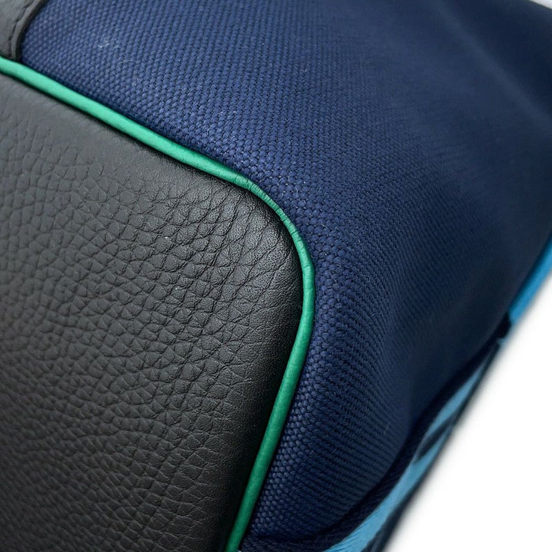 エルメス トートバッグ ピュール サングルマリン/ヴェールヴェルティゴ トワルミリタリー/トリヨンクレマンス/サングルウーリー U刻印