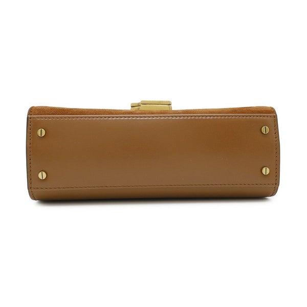 サンローランパリ ハンドバッグ カサンドラ トップハンドル スエード レザー 623930 2wayショルダーバッグ