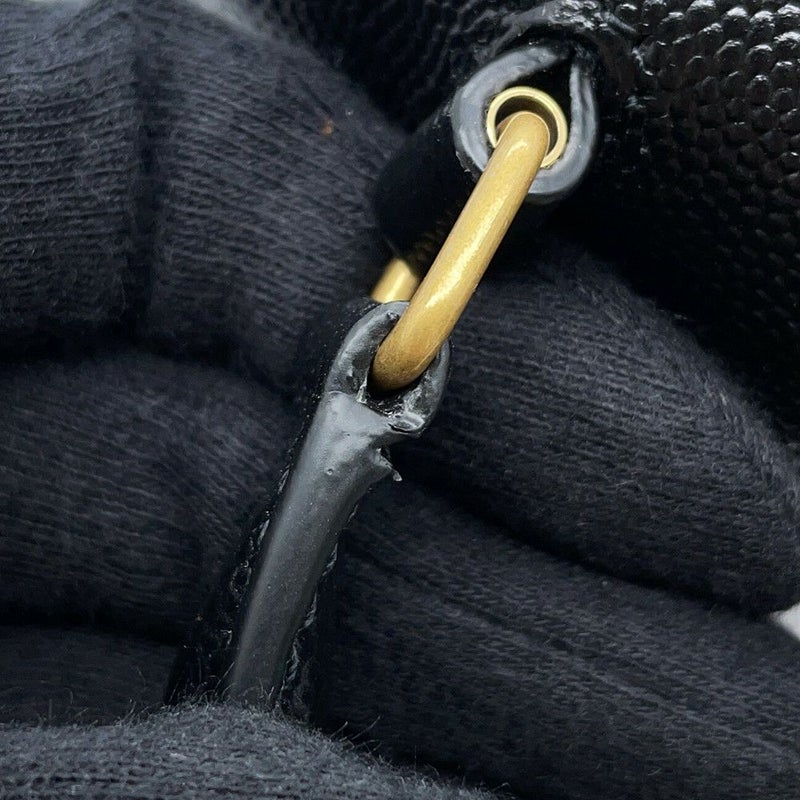 サンローランパリ ハンドバッグ カサンドラ トップハンドル レザー 623930 2wayショルダーバッグ 黒