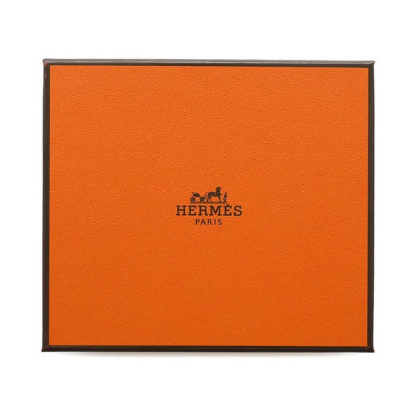 エルメス 三つ折り財布 ベアンコンビネ ヴェールフィズ/シルバー金具 エプソン B刻印