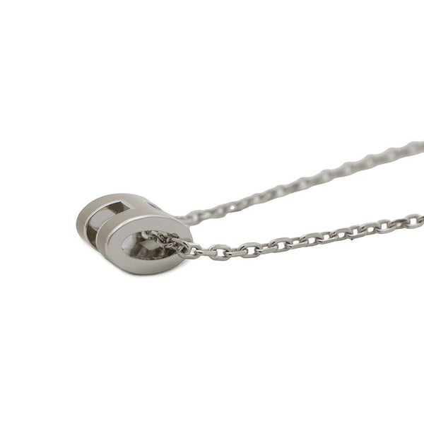 エルメス ネックレス ミニ・ポップアッシュ マロングラッセ/シルバー金具 アクセサリー ポップH