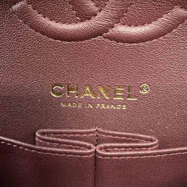 シャネル チェーンショルダーバッグ マトラッセ23 ココマーク ダブルチェーン キャビアスキン A01113 CHANEL 黒
