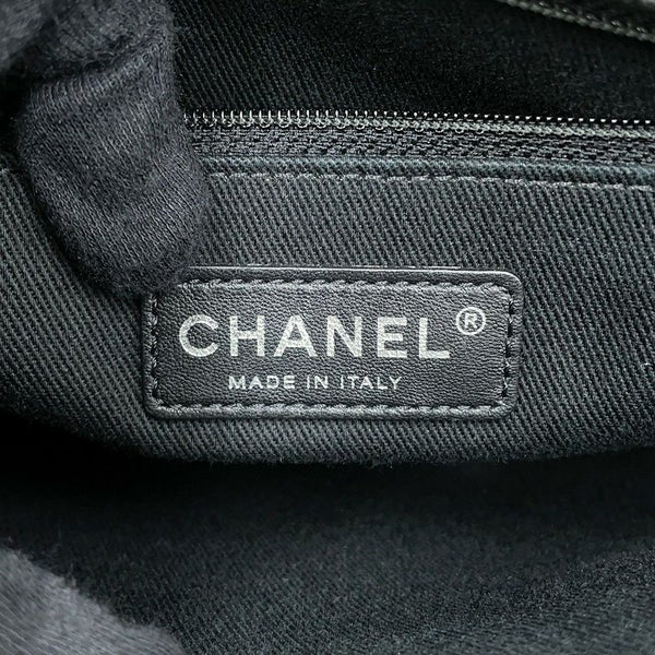 シャネル トートバッグ マトラッセ ココマーク ダブルチェーン キャビアスキン A67294 CHANEL ショルダーバッグ 黒