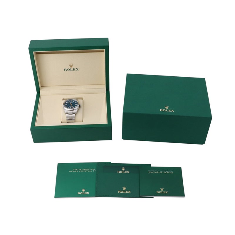 ロレックス オイスターパーペチュアル 41 ランダムシリアル ルーレット 134300 ROLEX 腕時計 メッドブルー文字盤