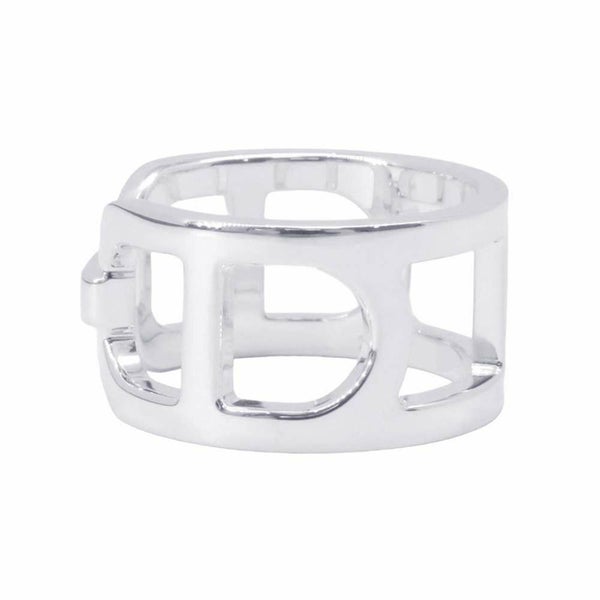 エルメス リング エヴァー シェーヌダンクルMM SV925シルバー リングサイズ52 HERMES ジュエリー 指輪