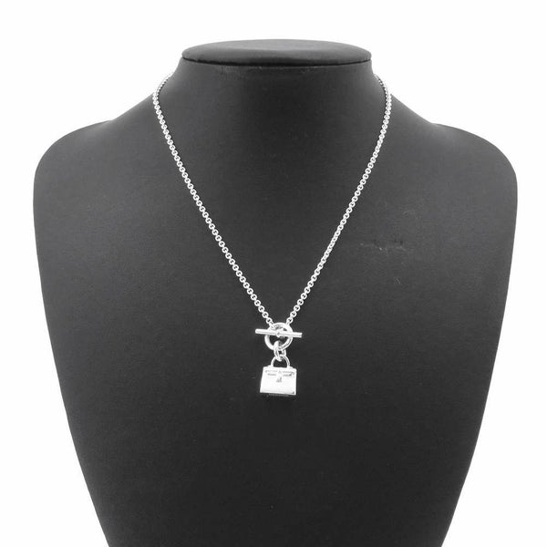 エルメス ネックレス アミュレット ケリー SV925シルバー HERMES ジュエリー ペンダント