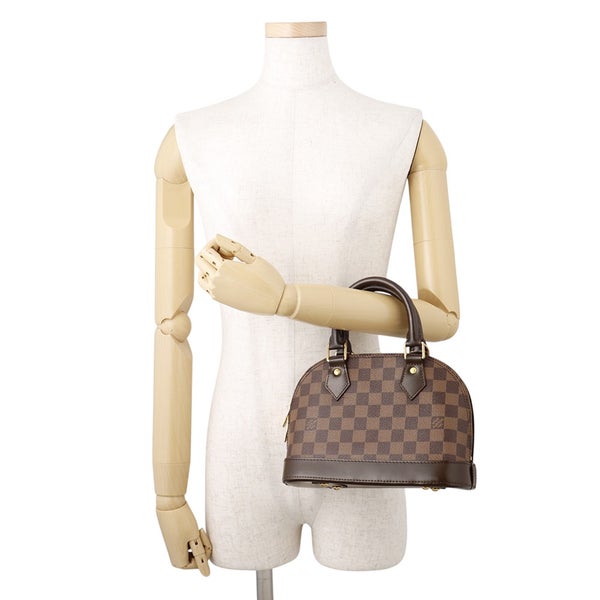 ルイヴィトン ハンドバッグ ダミエ・エベヌ アルマBB N41221 LOUIS VUITTON ヴィトン バッグ