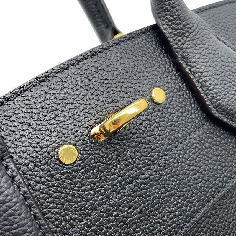 ルイヴィトン ハンドバッグ カーフレザー シティ・スティーマー MINI M55639 2way ショルダーバッグ ブラック 黒