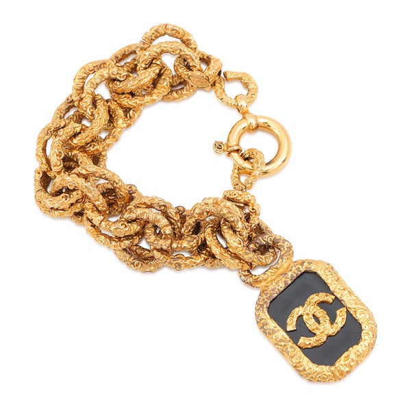 シャネル ブレスレット ココマーク 溶岩モチーフ 93A CHANEL アクセサリー