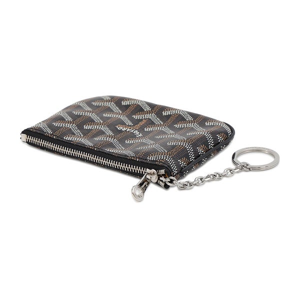 ゴヤール ポーチ セナ ナノ PVC レザー GOYARD 小物入れ 黒