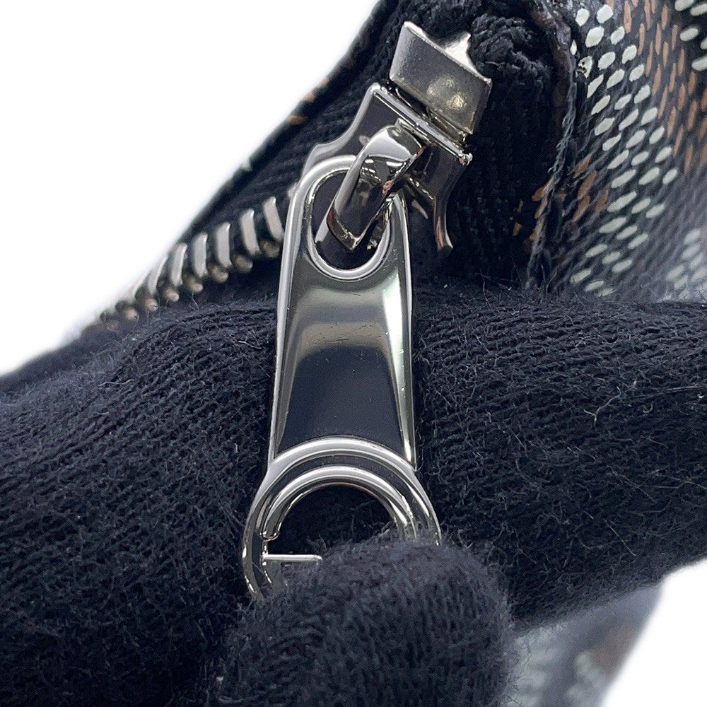 ゴヤール ポーチ セナ ナノ PVC レザー GOYARD 小物入れ 黒 | 中古
