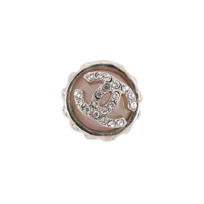 シャネル ブローチ ラインストーン 02C CHANEL アクセサリー ピンブローチ ピンバッチ