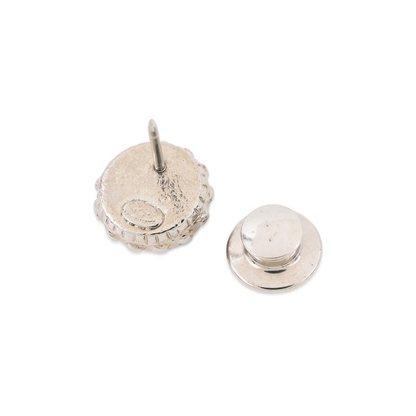 シャネル ブローチ ラインストーン 02C CHANEL アクセサリー ピンブローチ ピンバッチ