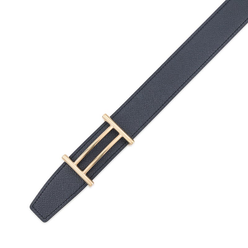 エルメス ベルト ライダー キャバン/ホワイト/ゴールド金具 エプソン C刻印 サイズ90 HERMES メンズ