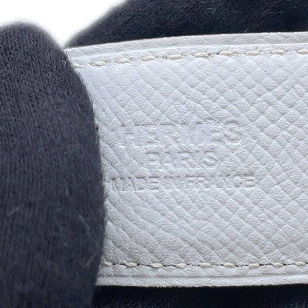 エルメス ベルト ライダー キャバン/ホワイト/ゴールド金具 エプソン C刻印 サイズ90 HERMES メンズ
