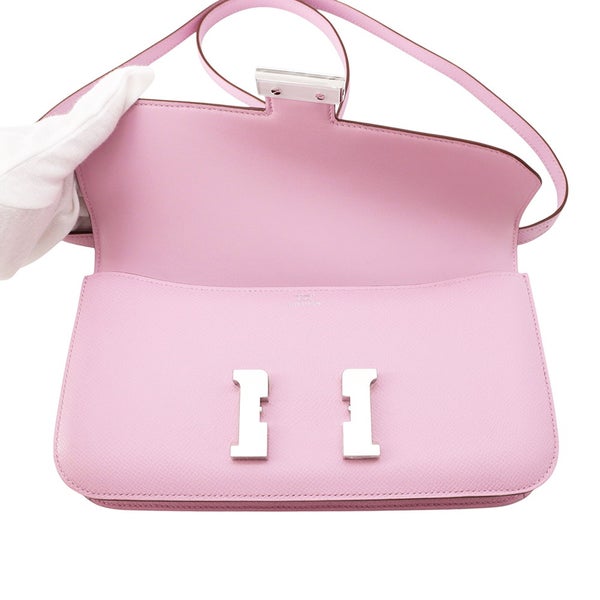 エルメス ショルダーバッグ コンスタンス エラン ミロワール モーヴシルベストル/シルバー金具 エプソン K刻印 HERMES