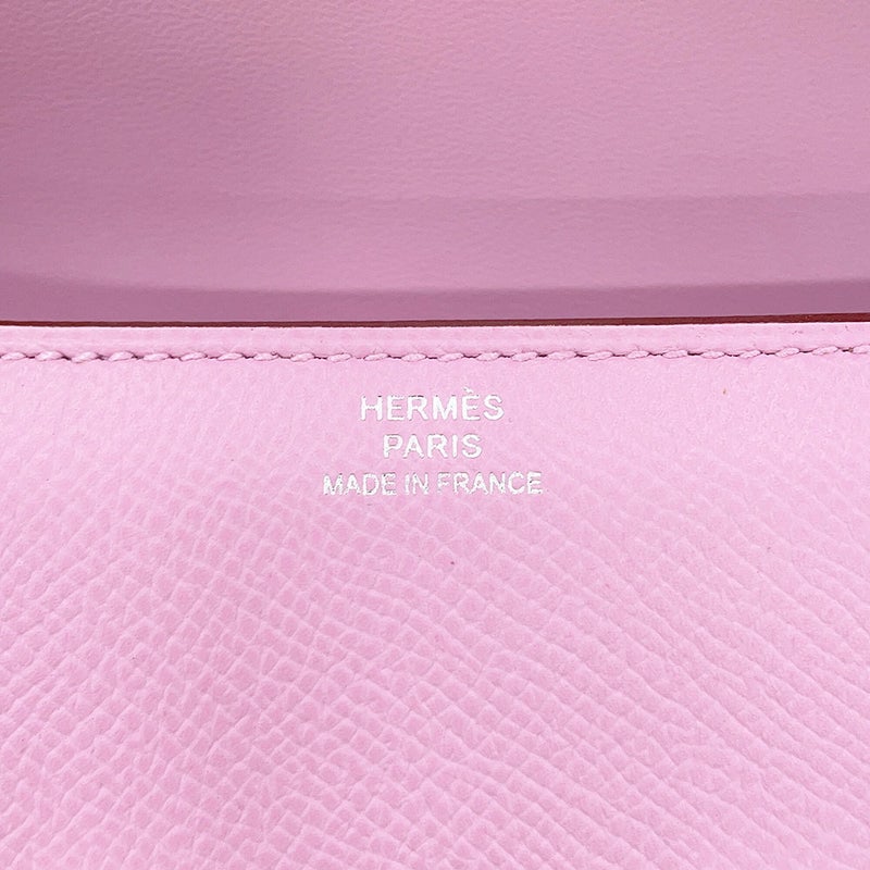 エルメス ショルダーバッグ コンスタンス エラン ミロワール モーヴシルベストル/シルバー金具 エプソン K刻印 HERMES