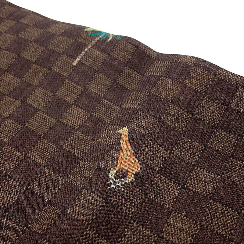 ルイヴィトン ストール LV × ザ･ダージリン リミテッド ストール･ダミエ ウール M98226 LOUIS VUITTON