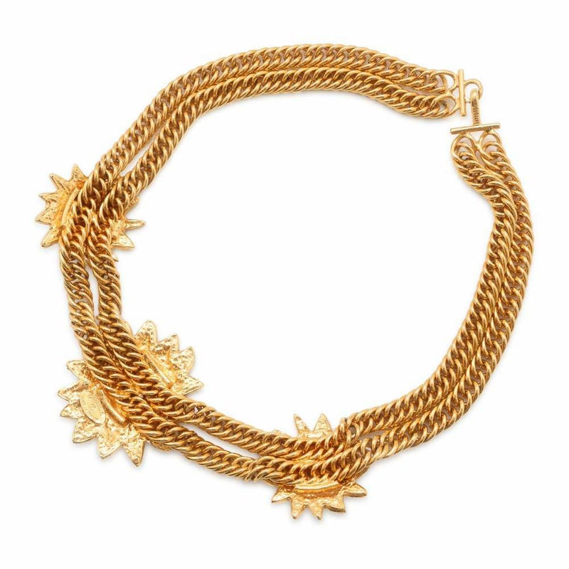 シャネル チョーカー ライオン モチーフ ココマーク メタル CHANEL アクセサリー