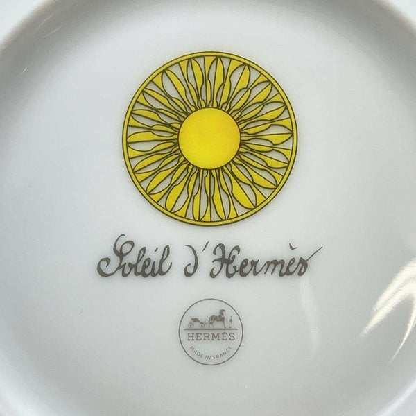 エルメス プレート ソレイユ ドゥ エルメス パンとバターのプレート HERMES 陶器