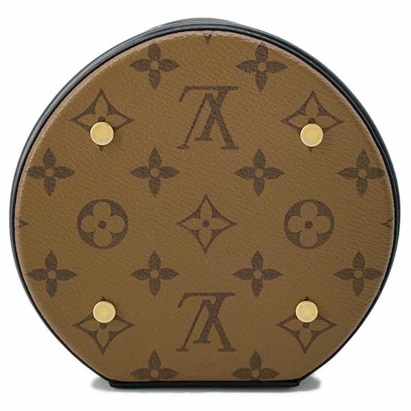 ルイヴィトン ハンドバッグ モノグラム・リバース カンヌ M43986 LOUIS VUITTON バニティバッグ バッグ 2wayショルダー 黒 ブラック